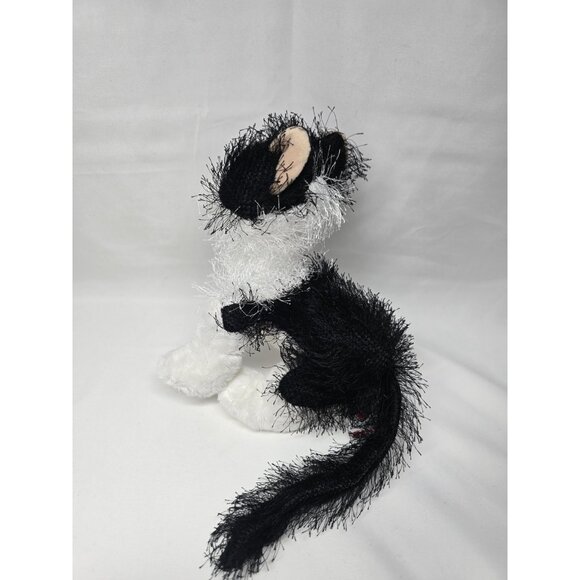 Ganz Webkinz Black And White Cat Plush Stuffed Toy HM016- NO CODE- - Picture 3 of 10